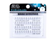 Falsche Wimpern Ardell Individuals Duralash Knot-Free Naturals Combo Pack 56 St. Black