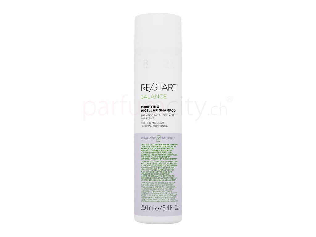 Professional Shampoo Purifying Balance Micellar Re/Start Shampoo Revlon