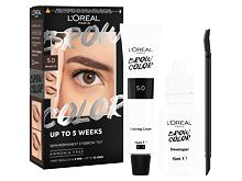 Tinta sopracciglia L'Oréal Paris Brow Color Semi-Permanent Eyebrow Tint 1 St. 5.0 Brunette