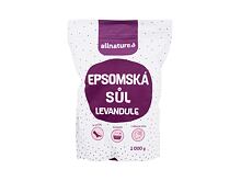 Badesalz  Allnature Epsom Salt Lavender 1000 g