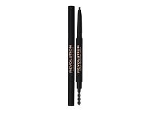 Augenbrauenstift  Makeup Revolution London Duo Brow Definer 0,15 g Brown