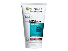 Reinigungscreme Garnier Pure Active 3in1 Clay 150 ml