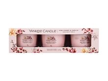 Candela profumata Yankee Candle Pink Cherry & Vanilla 37 g Sets