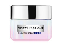 Nachtcreme L'Oréal Paris Glycolic-Bright Glowing Cream Night 50 ml