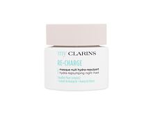 Gesichtsmaske Clarins Re-Charge Hydra-Replumping Night Mask 50 ml