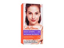 Produit dépilatoire Sally Hansen Wax Hair Remover Wax Strip Kit For Face 18 St.