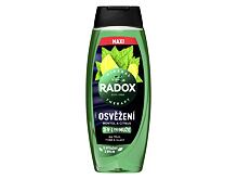 Duschgel Radox Refreshment Menthol And Citrus 3-in-1 Shower Gel 450 ml