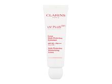 Soin solaire visage Clarins UV Plus 5P Multi-Protection Moisturizing Screen SPF50 50 ml Rose