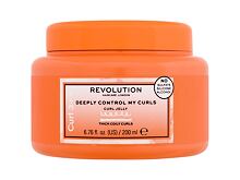 Soin sans rinçage Revolution Haircare London Curl 3+4 Deeply Control My Curls Curl Jelly 200 ml