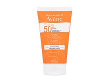 Protezione solare viso Avene Sun Cream Invisible Finish SPF50+ 50 ml