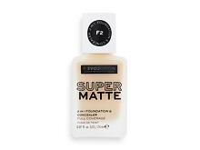 Foundation Revolution Relove Super Matte 2 in 1 Foundation & Concealer 24 ml F2