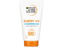 Soin solaire visage Garnier Ambre Solaire Super UV Hyaluronic Acid Anti-Age Cream SPF50 50 ml