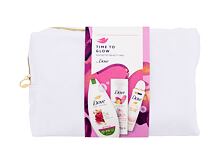 Duschgel Dove Time To Glow Favorites Beauty Bag 225 ml Sets