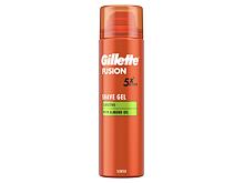 Gel da barba Gillette Fusion Sensitive Shave Gel 200 ml