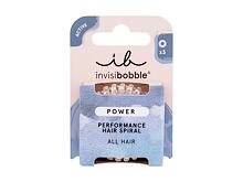 Élastique à cheveux Invisibobble Power Performance Hair Spiral 3 St. Crystal Clear