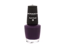 Nagellack Dermacol Nail Polish Mini Autumn Limited Edition 5 ml 01 Dark Purple