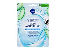 Maschera per il viso Nivea Skin Moisture Serum Infused Sheet Mask 1 St.