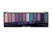 Lidschatten Rimmel London Magnif´Eyes Contouring Palette 14,2 g 008 Electric Violet Edition