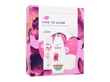 Gel douche Dove Time To Glow Bath & Body Collection 225 ml Sets