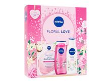 Gel douche Nivea Floral Love 250 ml Sets