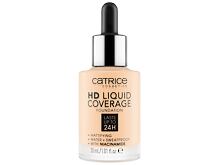 Foundation Catrice HD Liquid Coverage 24H 30 ml 002 Porcelain Beige