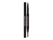 Augenbrauenstift  Makeup Revolution London Duo Brow Definer 0,15 g Brown