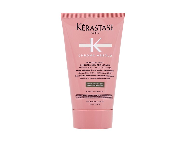 Haarmaske Kérastase Chroma Absolu Masque Vert Chroma Neutralisant 150 ml