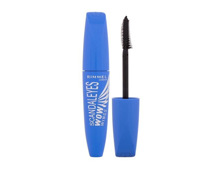 Mascara Rimmel London Scandaleyes WOW Wings Waterproof 12 ml 001 Black