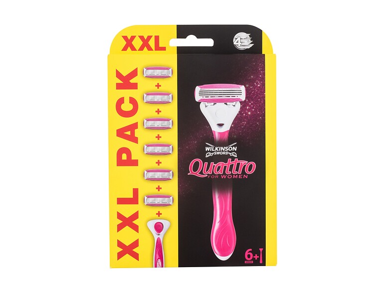 Rasierer Wilkinson Sword Quattro For Women 1 St. Beschädigte Schachtel