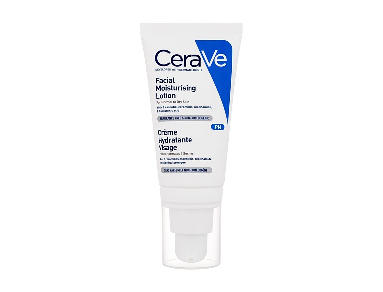 Nachtcreme CeraVe Moisturizing Facial Lotion 52 ml