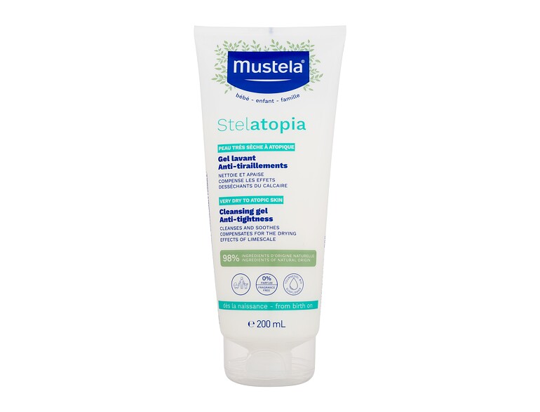 Duschgel Mustela Bébé Stelatopia Cleansing Gel 200 ml