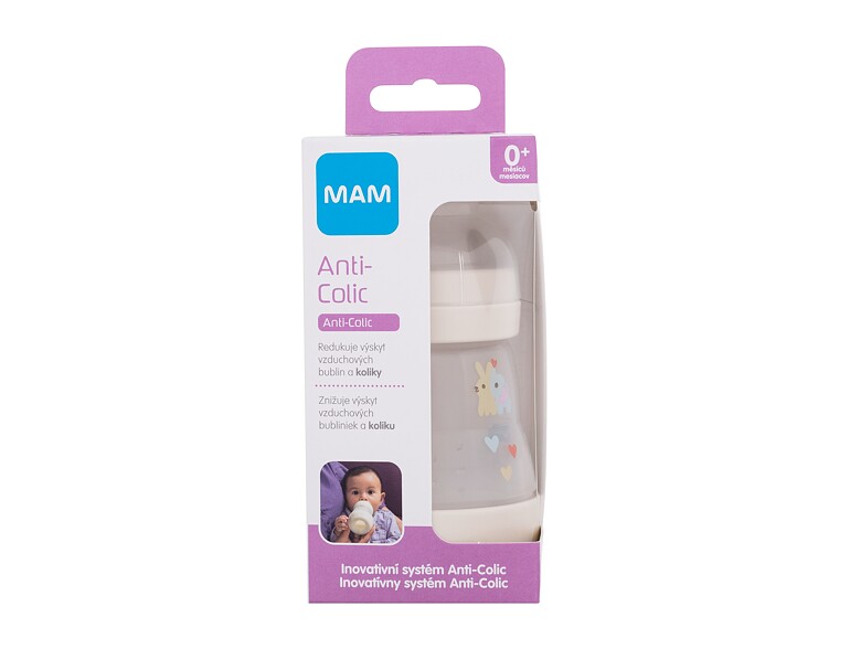 Babyflasche MAM Easy Start Anti-Colic 0m+ Linen 160 ml