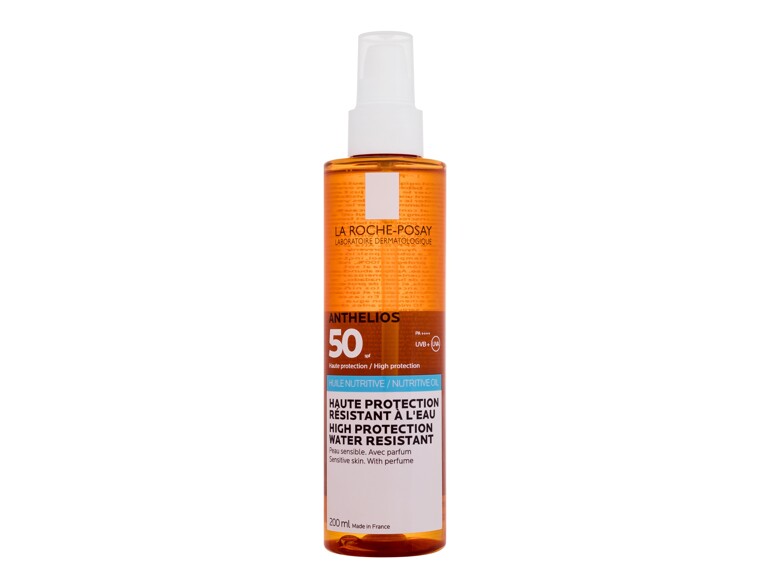 Soin solaire corps La Roche-Posay Anthelios  Nutritive Oil SPF50 200 ml
