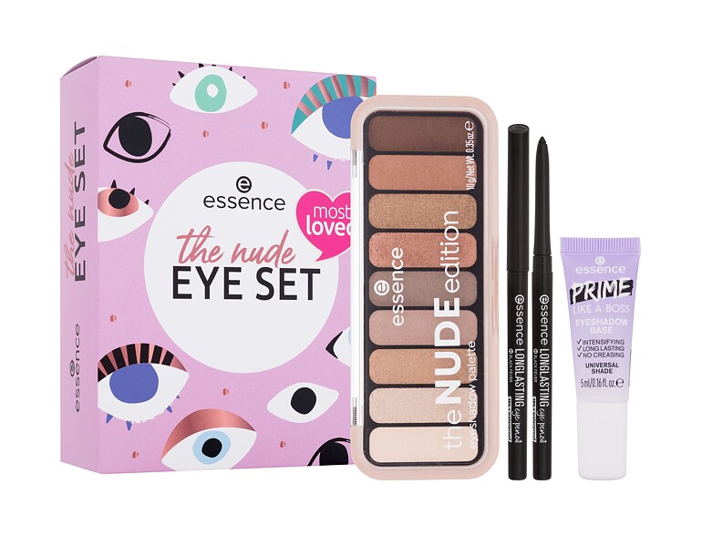 Lidschatten Essence The Nude Eye Set 10 g 10 Pretty In Nude Beschädigte Schachtel Sets