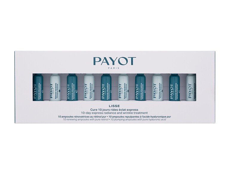 Gesichtsserum PAYOT Lisse 10-Day Express Radiance And Wrinkle Treatment 20x1 ml