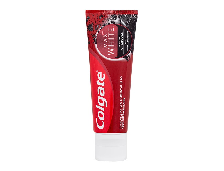 Zahnpasta  Colgate Max White Activated Charcoal 75 ml Beschädigte Schachtel