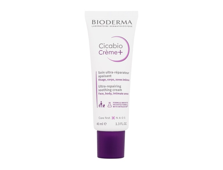Crème corps BIODERMA Cicabio Crème+ Ultra-Repairing Soothing Cream 40 ml