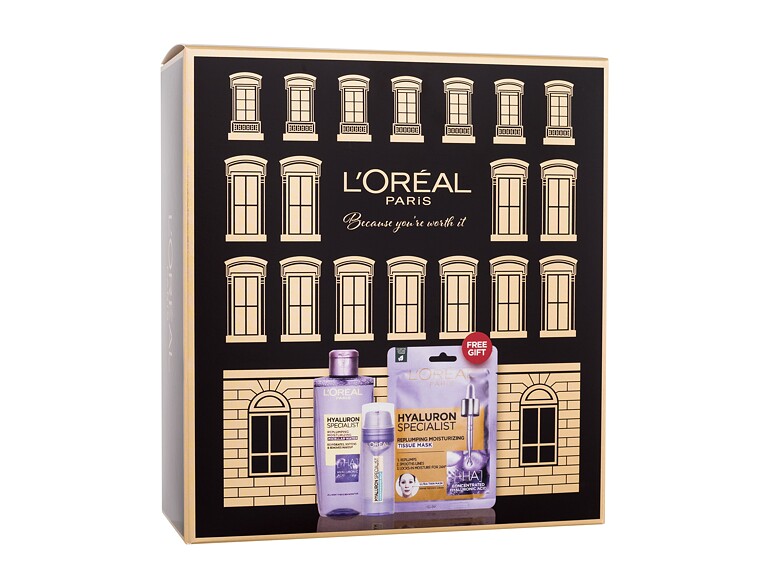 Gesichtsgel L'Oréal Paris Hyaluron Specialist 50 ml Beschädigte Schachtel Sets