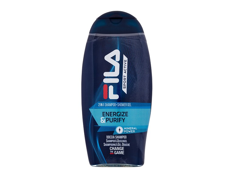 Duschgel Fila Sport Active Energize & Purify 2in1 Shampoo + Shower Gel 250 ml