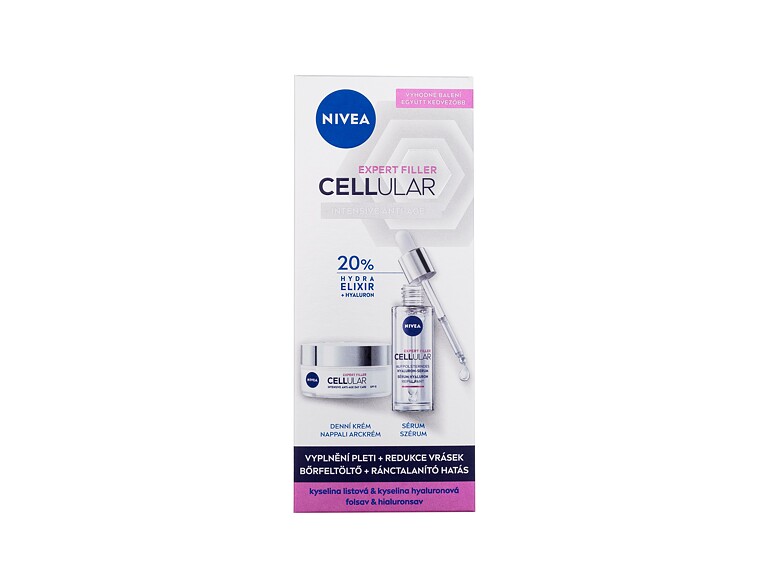 Gesichtsserum Nivea Cellular Expert Filler Intensive Anti-Age 30 ml Sets