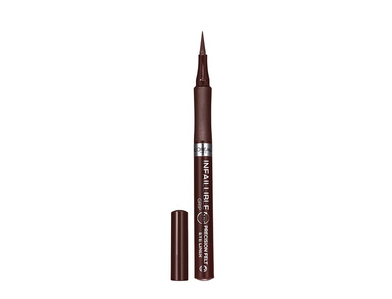 Eyeliner L'Oréal Paris Infaillible Grip 24H Precision Felt Eyeliner 1 ml 02 Brown