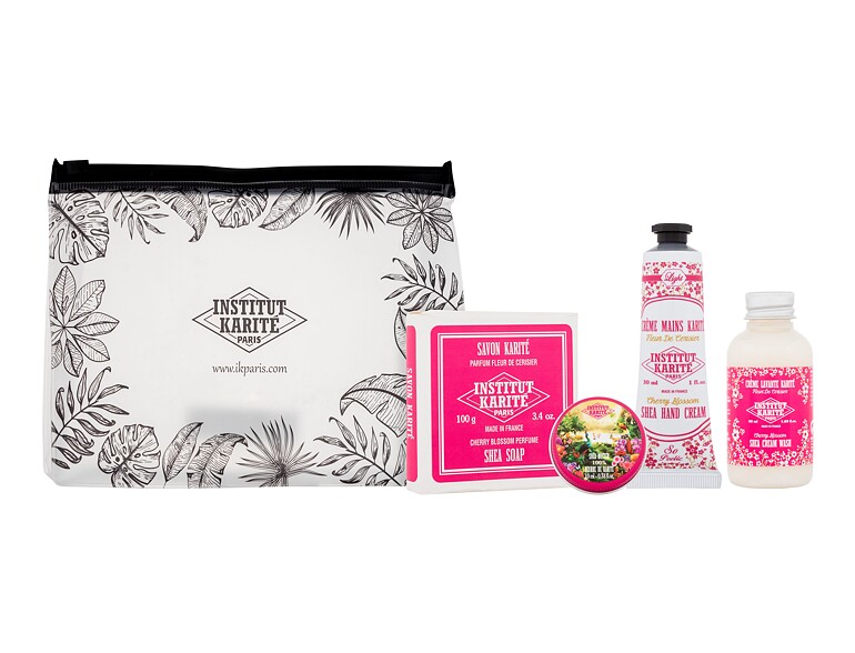 Handcreme  Institut Karité Shea Hand Cream Cherry Blossom 30 ml Beschädigte Verpackung Sets