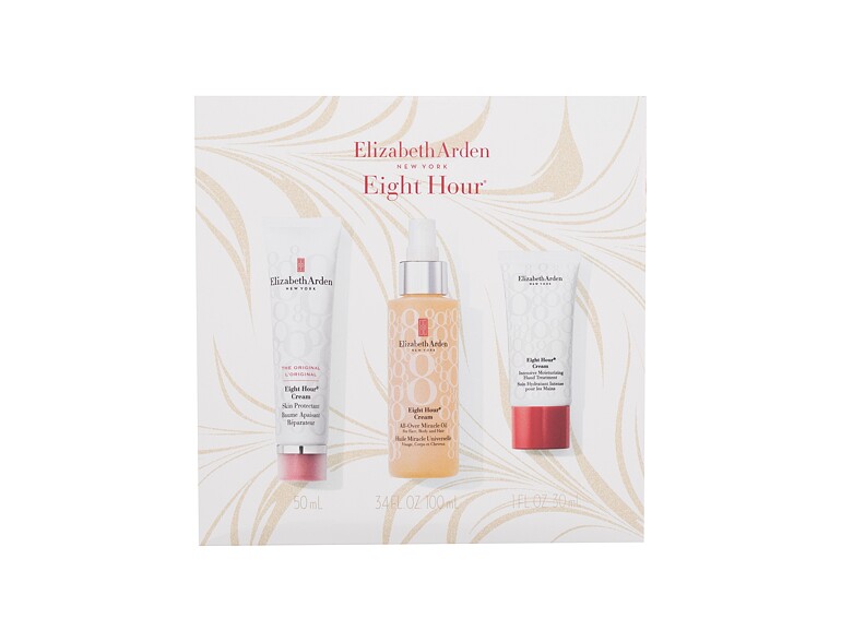 Körperöl Elizabeth Arden Eight Hour Cream Holiday Miracle 100 ml Beschädigte Schachtel Sets