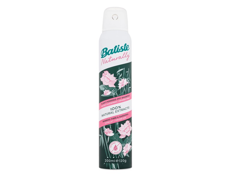 Trockenshampoo Batiste Naturally Bamboo Fibre & Gardenia 200 ml