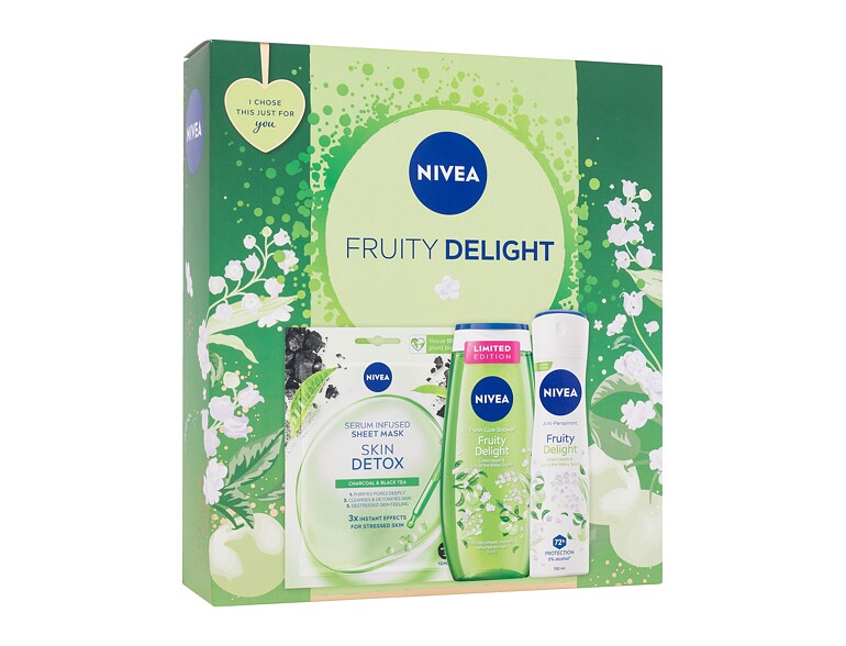 Duschgel Nivea Fruity Delight 250 ml Sets