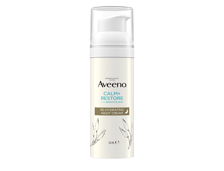 Nachtcreme Aveeno Calm + Restore Re-Hydrating Night Cream 50 ml