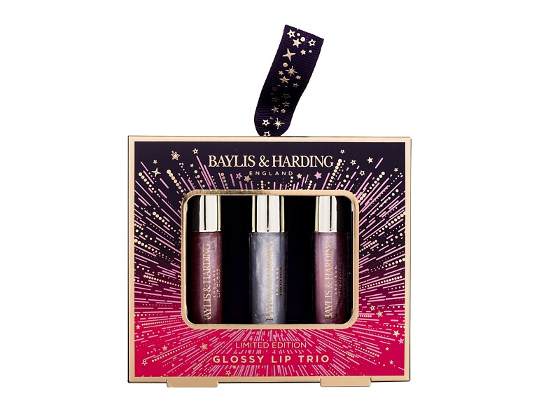 Lipgloss Baylis & Harding Moonlight Fig Glossy Lip Trio 2,5 ml Sets