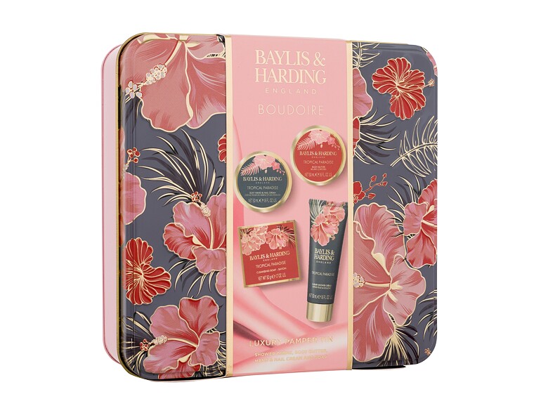 Körperbutter Baylis & Harding Boudoire Tropical Paradise Luxury Pamper Tin 50 ml Sets