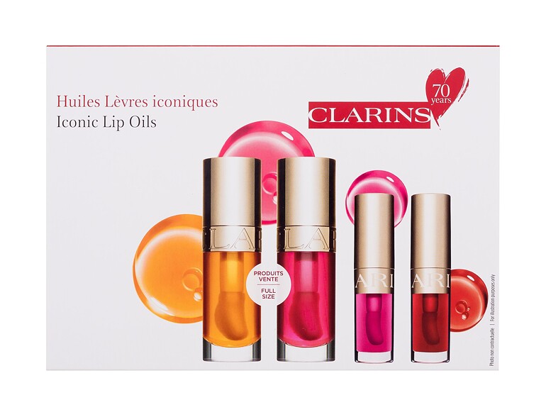 Lippenöl Clarins Lip Comfort Oil 7 ml Sets