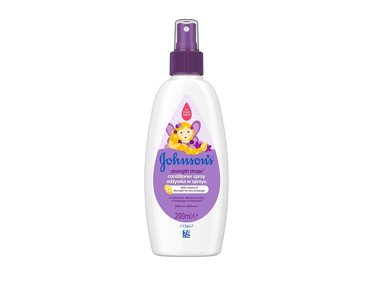 Conditioner Johnson´s Strength Drops Kids Conditioner Spray 200 ml